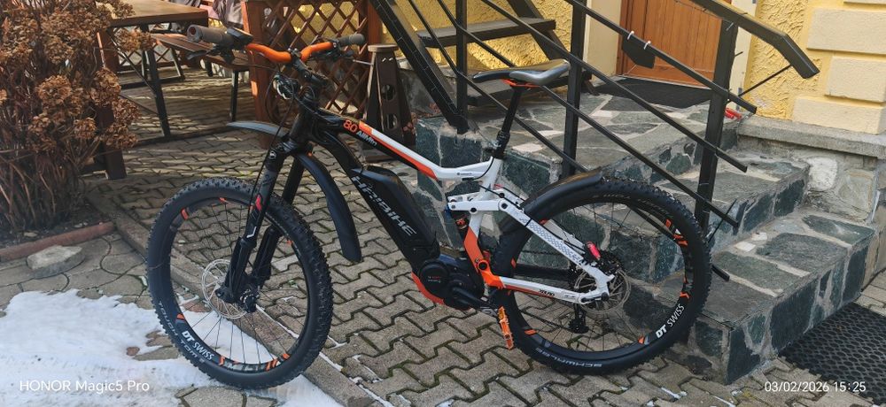 Haibike AllMtn 8 xduro 2500 km fox bosch