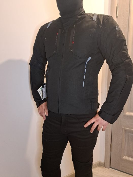 Geaca moto textil SM Master Black M, L, XL, 2XL, 3XL Noua!