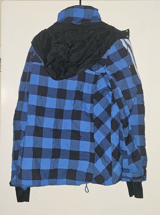 Adidas Оригинално Дамско Ски Якe в Синьо и Черно, Размер 38