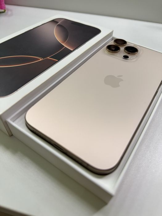 Iphone 16 pro max desert titanium