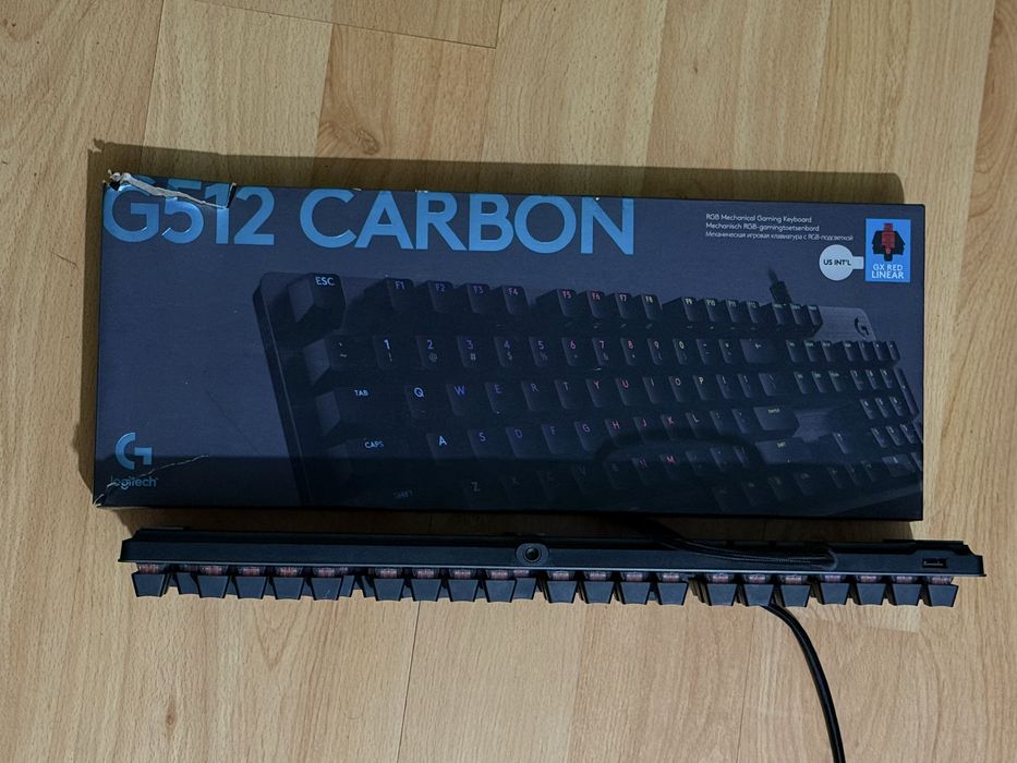Logitech G512 Carbon – Red Switch
