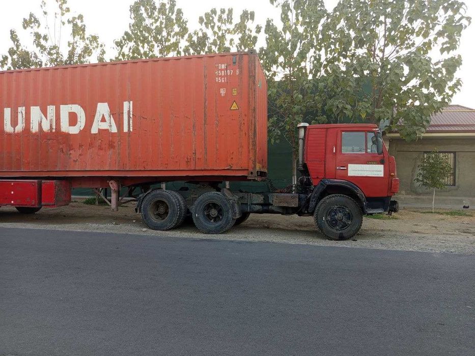 Продается седельный тягач с полуприцепом(контейнеровоз)