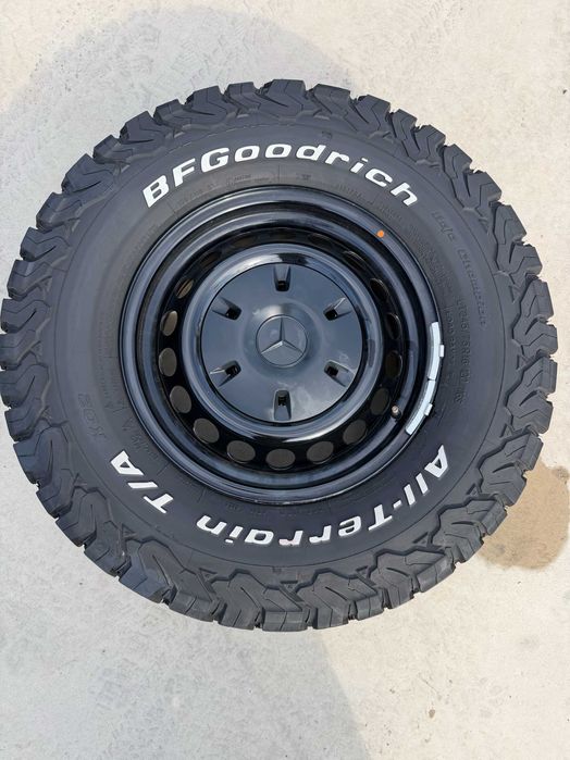 5 x Jante Mercedes Sprinter cu anvelope BF GOODRICH LT245/75 R16