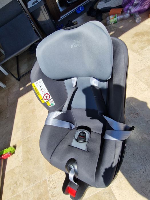 Scaun auto rotativ Dualfix I-Size, 40-105 cm, Gri , Britax Romer Bri