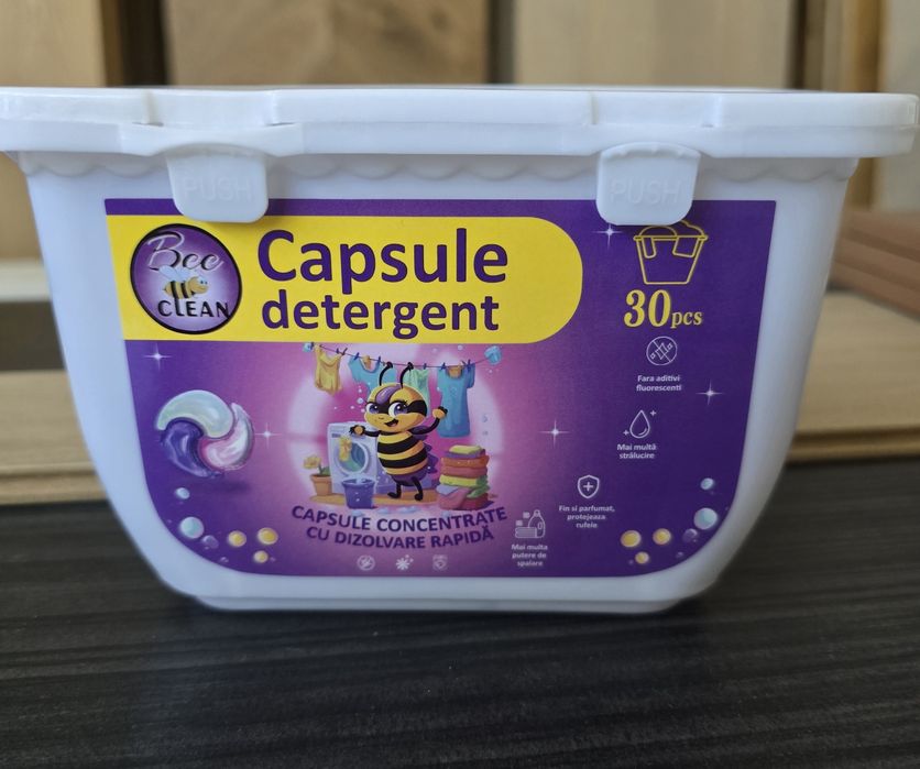 Vand capsule detergent sigilat