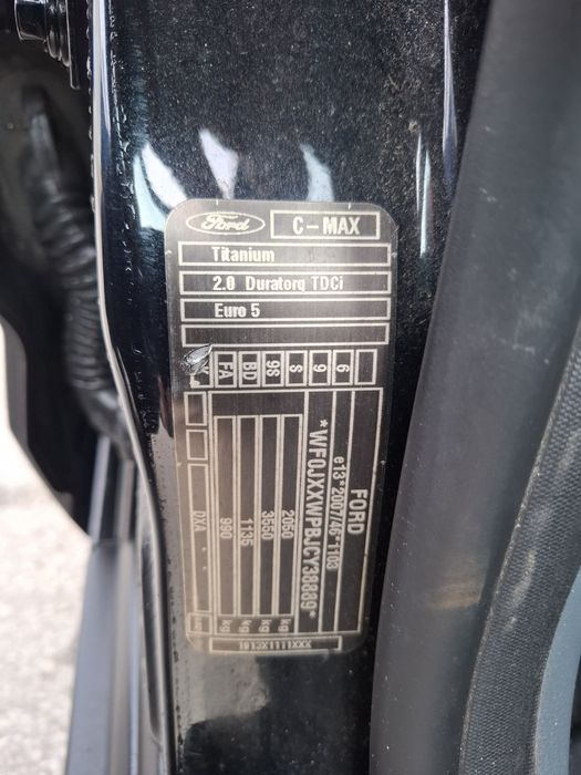 Ford C-Max 2.0 TDCi АВТОМАТИК , на ЧАСТИ