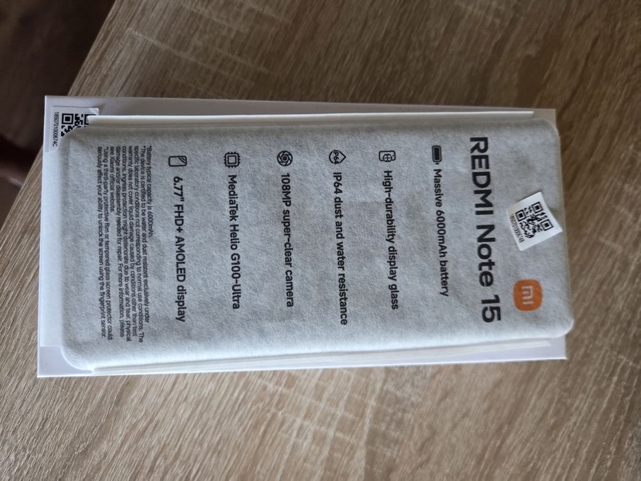 Xiaomi Redmi Note 15