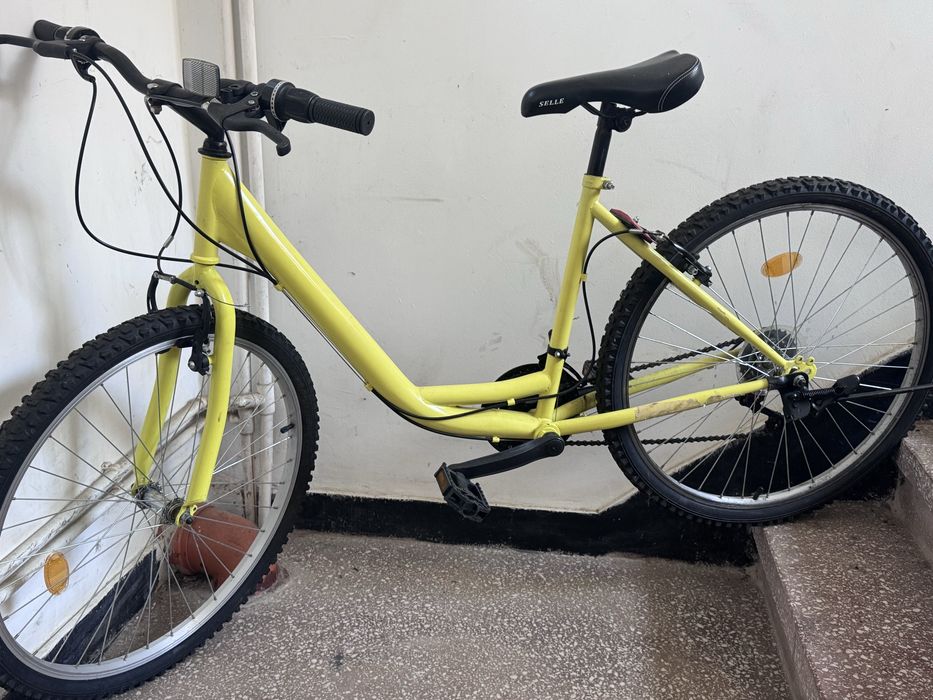 Bicicleta Dama Galbena