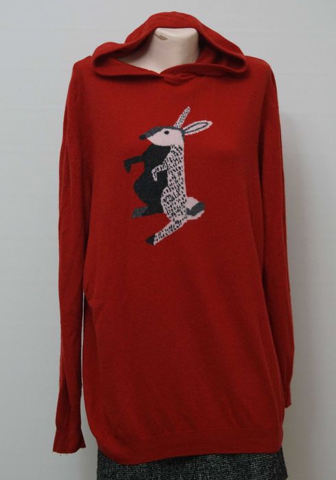 Pulover BarbourX Bella Freud cu gluga marimea 16