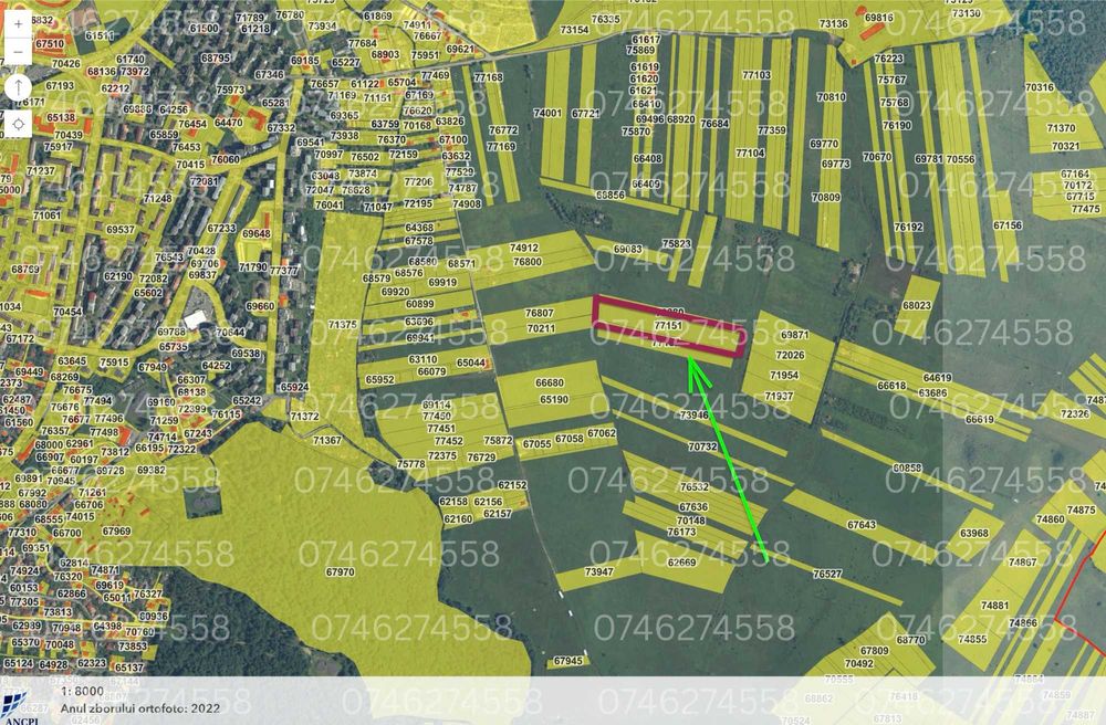 Teren extravilan - 14.387mp - Valea Seaca - Hunedoara