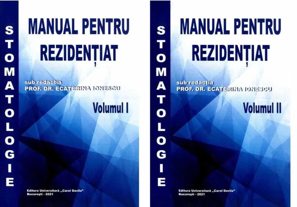 Cărți rezidențiat Medicina Dentara(stomatologie) vol 1+2