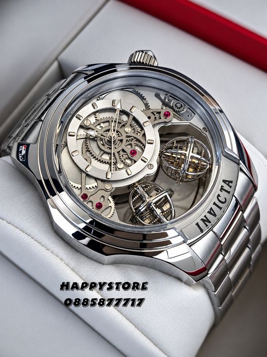 INVICTA Specialty Silver full metal 48 mm, Инвикта нов мъжки часовник