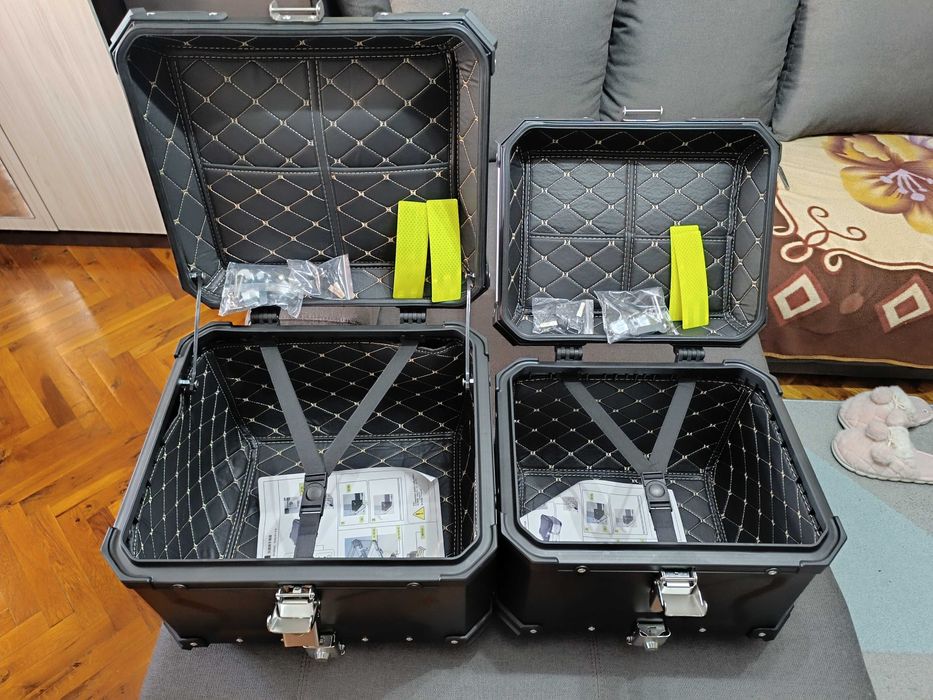 Куфар за мотор капацитет 65 , 45 литра.  Топ кейс. Куфар за мотоциклет