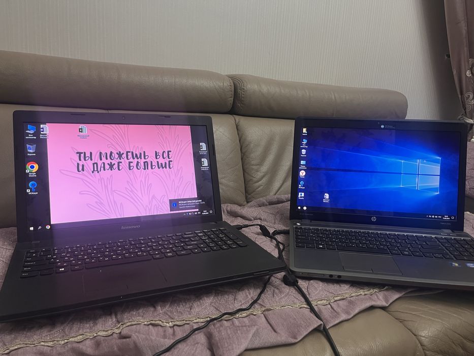 Продам два ноутбука 1 Lenovo 2 HP