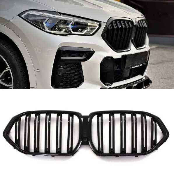 Grile Duble M / Negru Lucios / BMW X5 G05 X6 G06