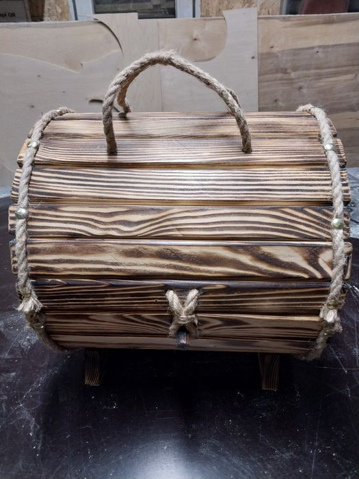 Бочка бар, мини бар для подарка.