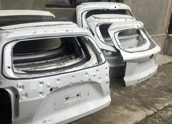 Задний бампер хундай палисад