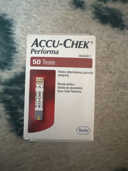 Teste glicemie Accu Chek Performa