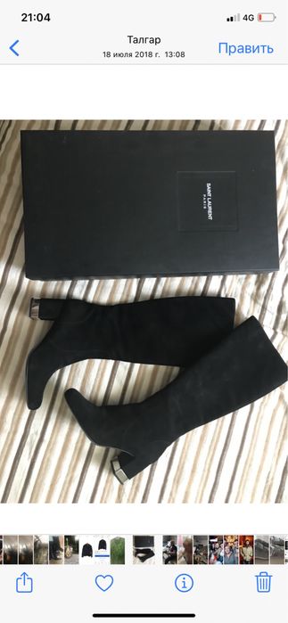 Ботинки acne studios новые