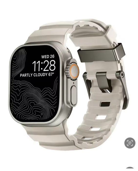 Curea Steped Husa Folie TPU Iphone Compatibila Ceas Apple Watch