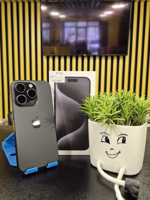 Iphone 15Pro,128гб,100%,Kaspi0-0-24