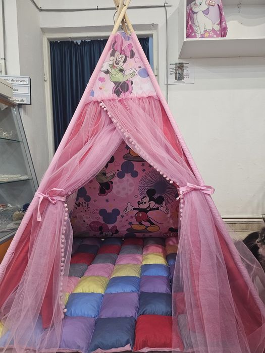 Apărători pentru pătuț, Cort teepe,babynest