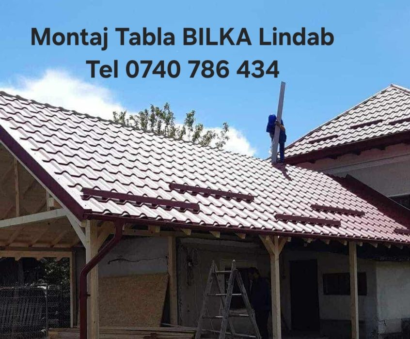 Reparații Acoperișuri Montaj Tabla BILKA Lindab hidroizolații