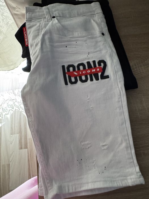 Pantaloni ICON2 albi
