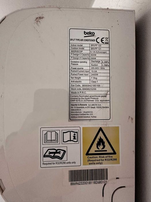 Aer conditionat Beko