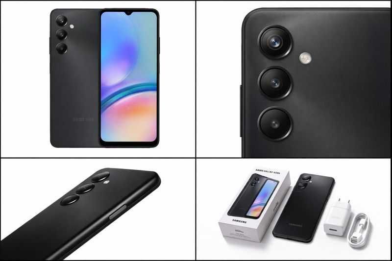 НОВ Samsung Galaxy A05s 4GB  64GB  6.7” FHD+  50MP  с АДАПТЕР