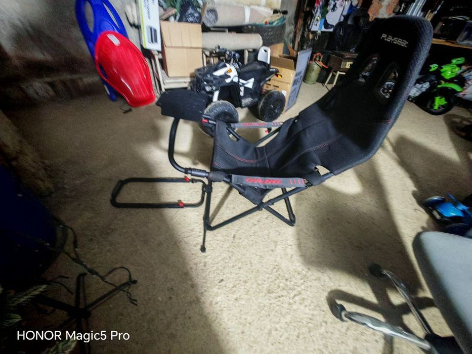 Scaun gaming - Cockpit Playseat Challenge ActiFit, Pliabil, Negru