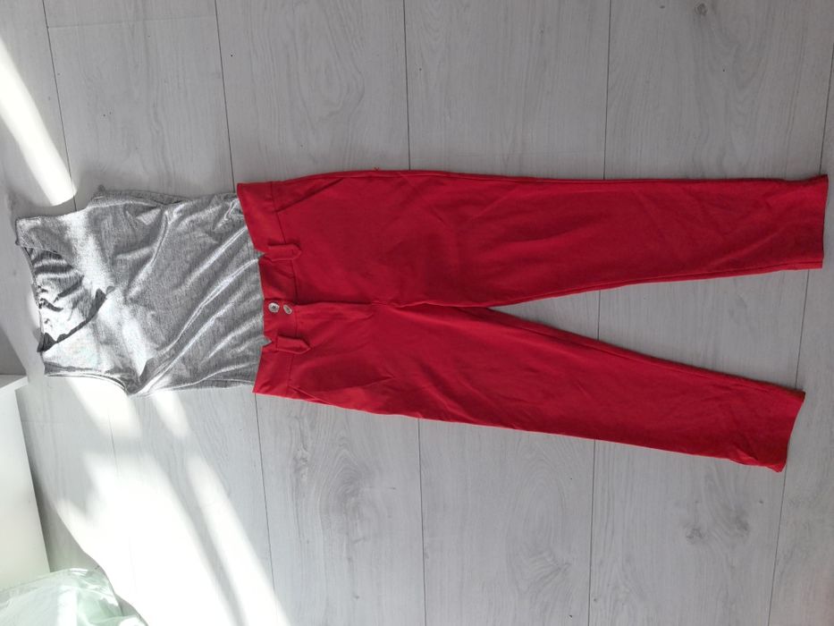 стилен червен панталон Lucy XL 30лв