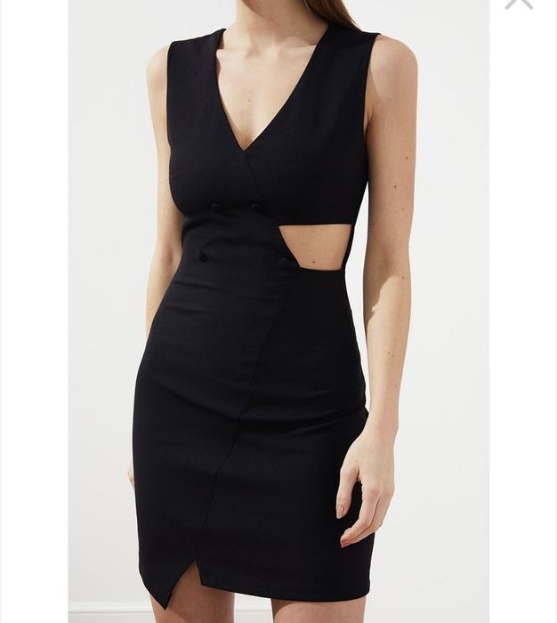 Черна рокля чисто нов