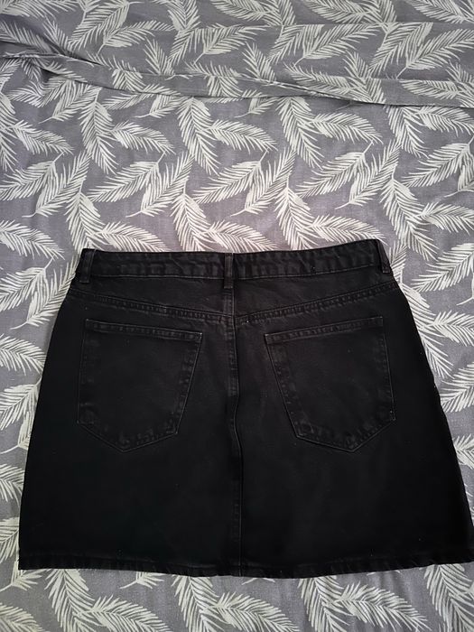 Дънкова пола WAIKIKI и леопардово боди