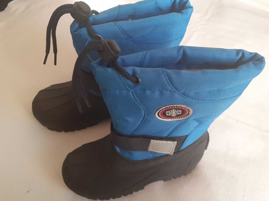 Cizme imblanite pentru copii, marime 31 (interior cca. 20cm), noi