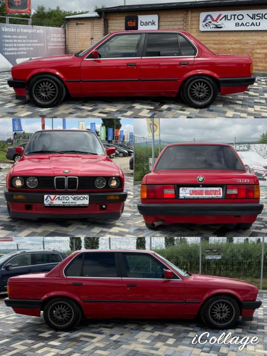 *RATE*BMW Seria 3 E30 URSULET 1.8 Benzina 115Cp 1988 AC Servo Km absolut reali 142467 Impecabila!