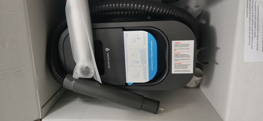 Aspirator profesional cu abur Ryer - injectie-extractie cu abur