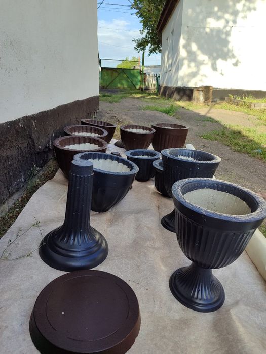 Вазоны из бетона