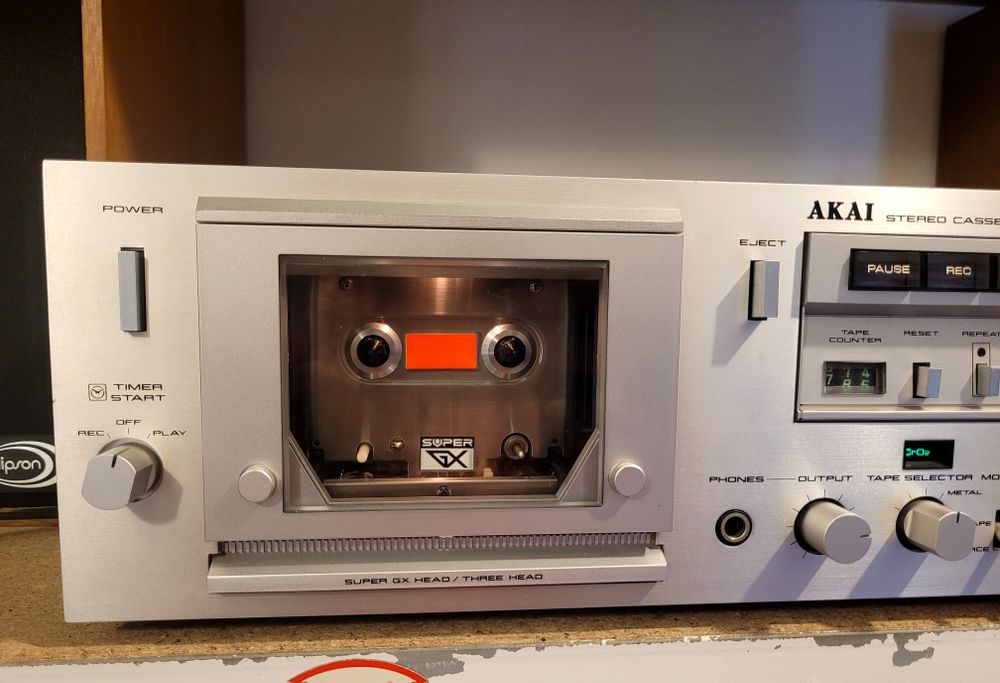 Casetofon Akai GX F80