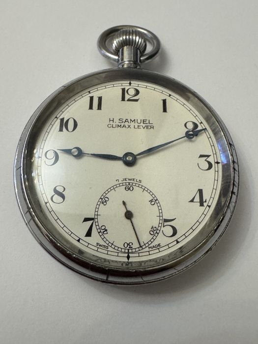 Ceas de buzunar H. Samuel, swiss made, unitas 431.