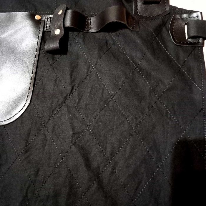 Sort Chef - Textil + Piele