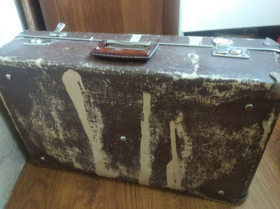 Чемодан  антуражный в стиле лофт 1947 года