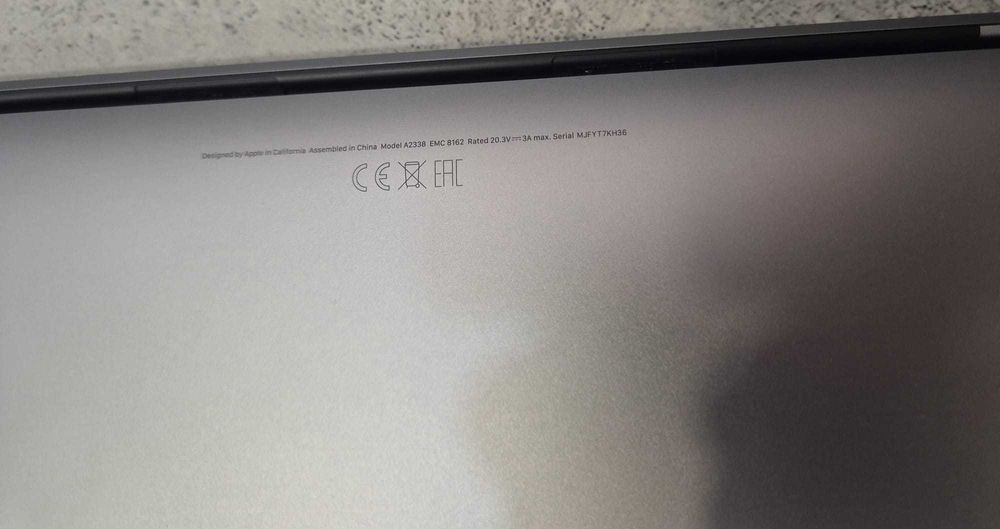 Laptop Macbook Pro A2338 (AG32 B27614.1) 2 ANI GARANTIE!