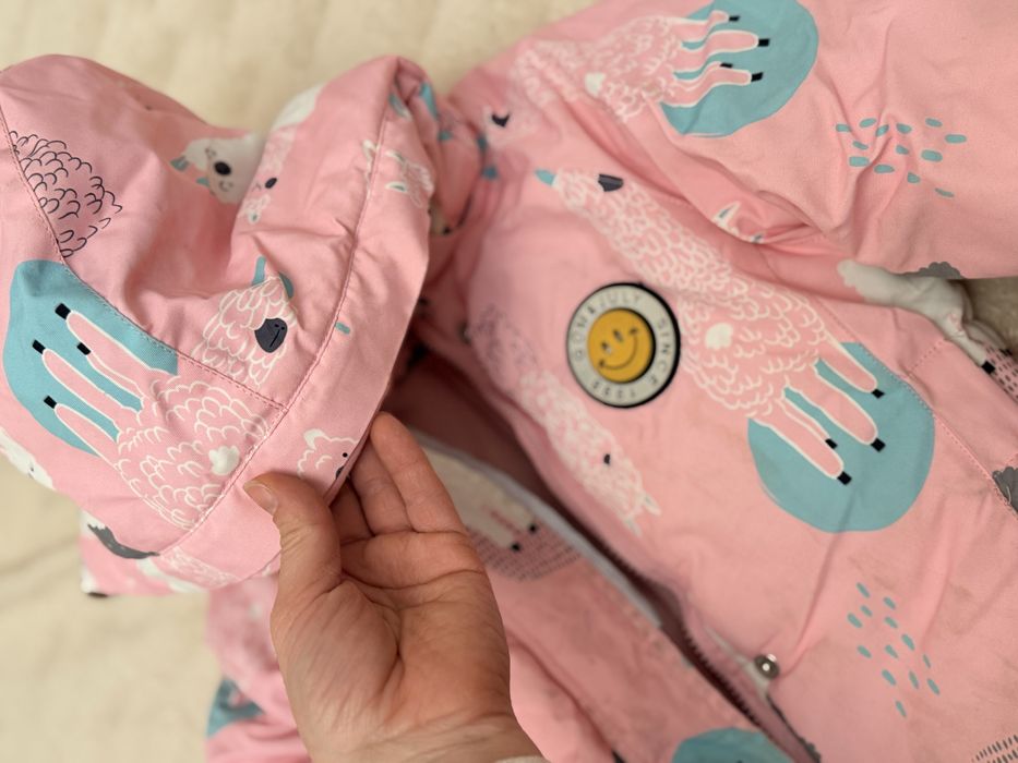 Зимний костюм на девочку размер 110