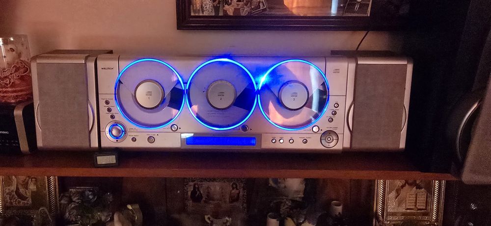 Micro sistem cu 3 CD Welltech
