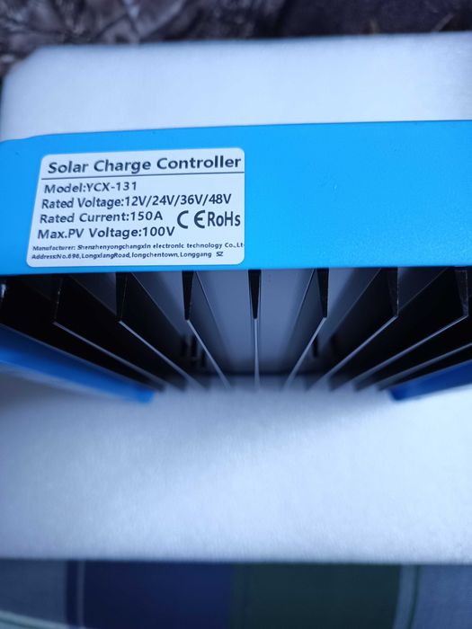 Соларен контролер 12/24/36/48V Auto-100А/150А