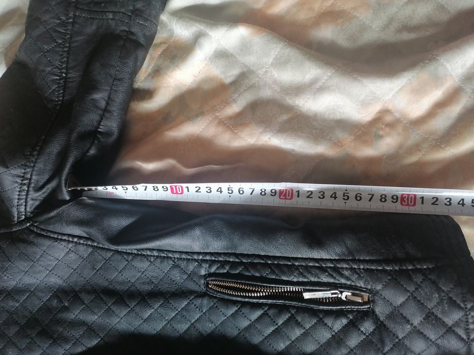 Естествена кожа яке ХЛ