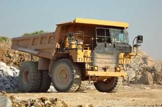 Самосвал CAT 773, Карьерный самосвал CAT 773