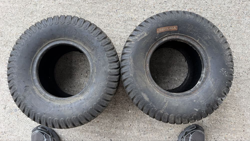 Гуми 18 x 8.5 0-8