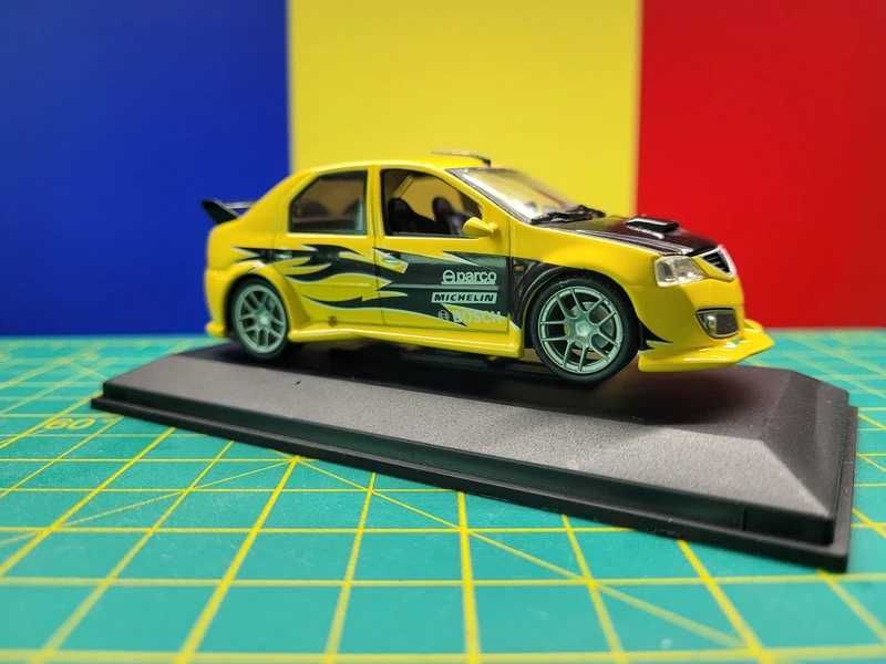 Macheta Dacia Logan Tuning 2005, scara: 1/43